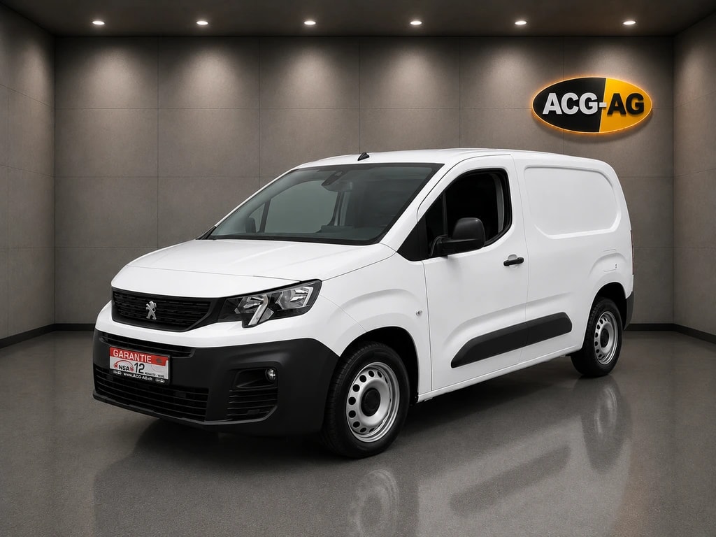 PEUGEOT Partner 1.5 Blue HDi s/s Asphalt Standard 1000kg ** 130 PS ** 3-Plätzer ** RF-Kamera ** LTZ MFK 25.08.2025 **-image-2