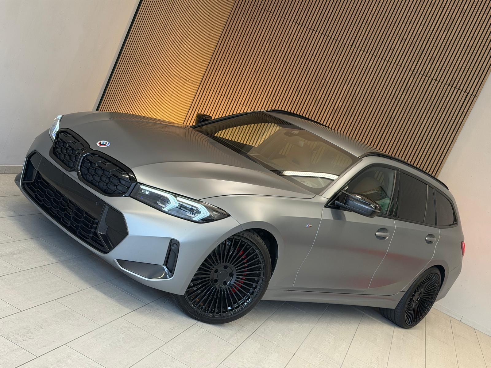BMW M340i xDrive 48V Touring Steptronic M Sport Pro INDIVIDUAL FROZEN PURE GREY-image-1