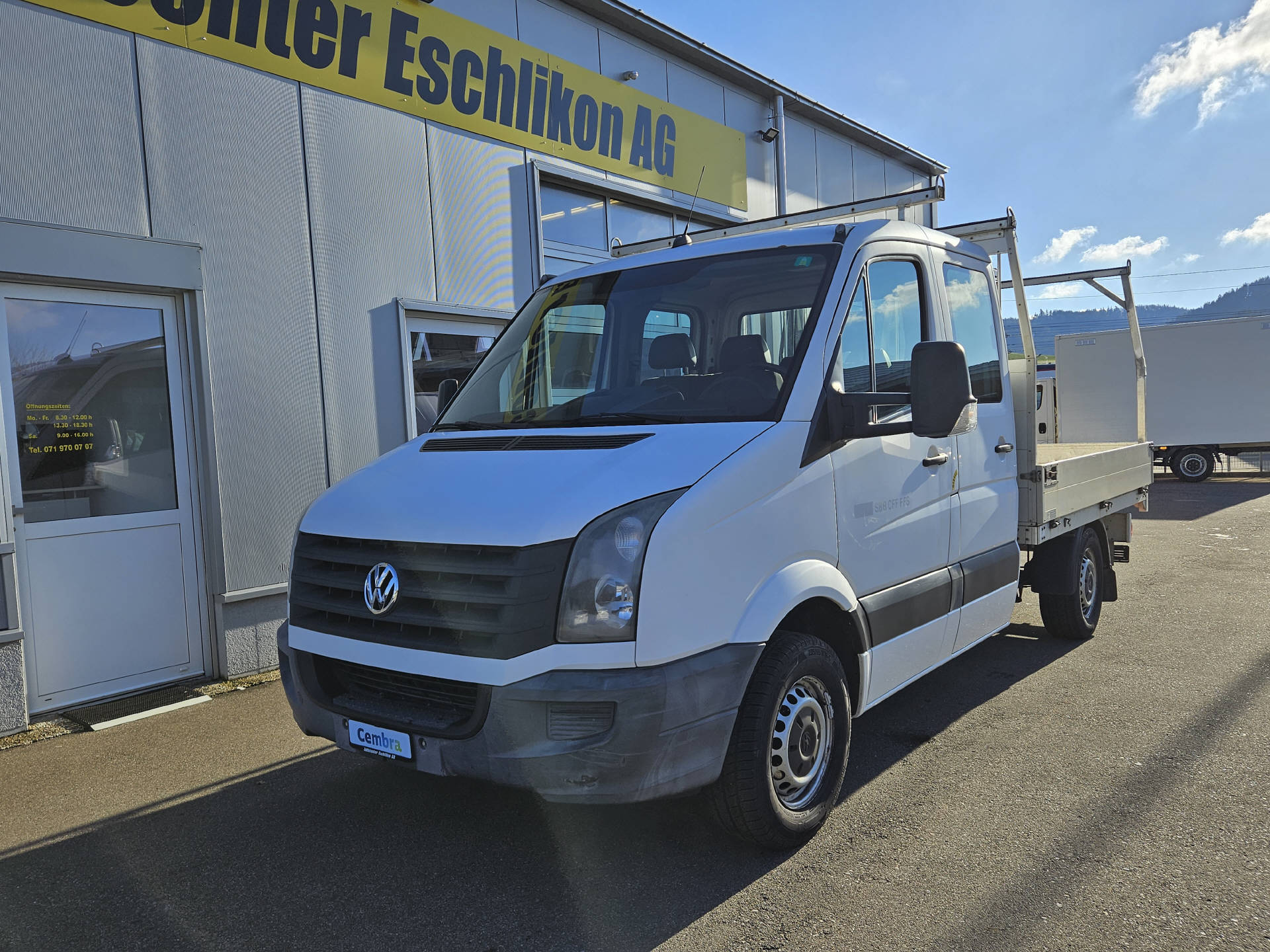 VW Crafter 35 DKab.-Ch. 3665 2.0 TDI 109 * Klima * 7- Plätzer * Frisch ab MFK *-image-1