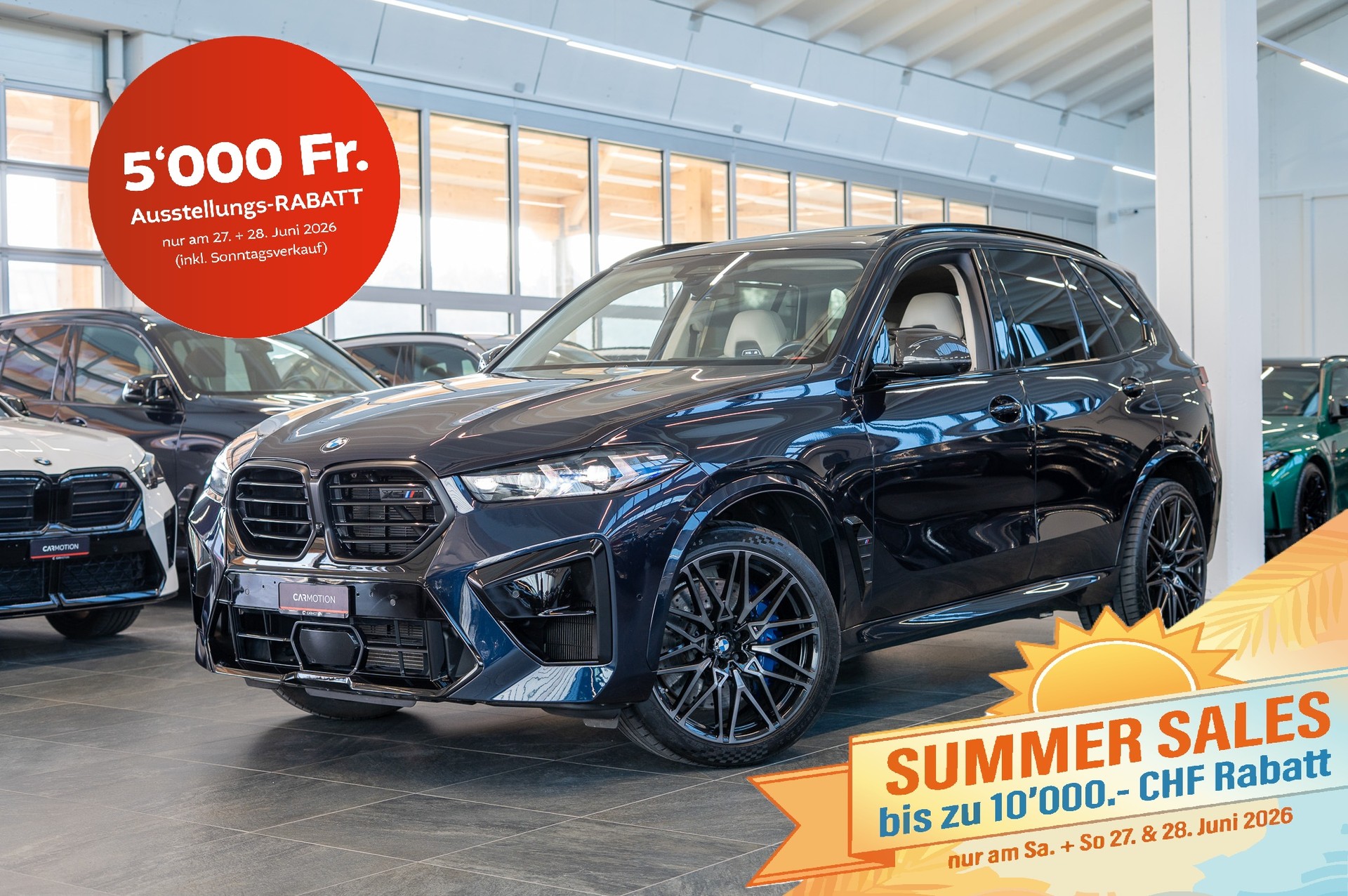 BMW X5 M Competition / Pano Sky Lounge / Bowers&Wilkins / Massage-Sitz / 360°Kamera-image-0