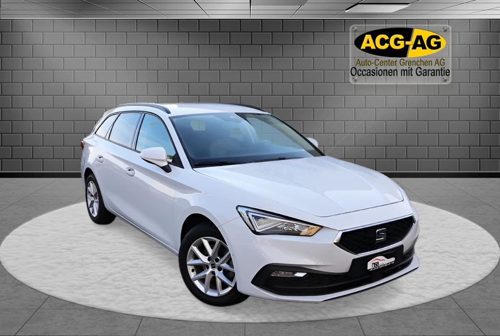 SEAT Leon ST 1.5 eTSI mHEV DSG Style ** Gr.Navi ** Parkhilfe v+h ** Full LED Scheinwerfer **-image-0