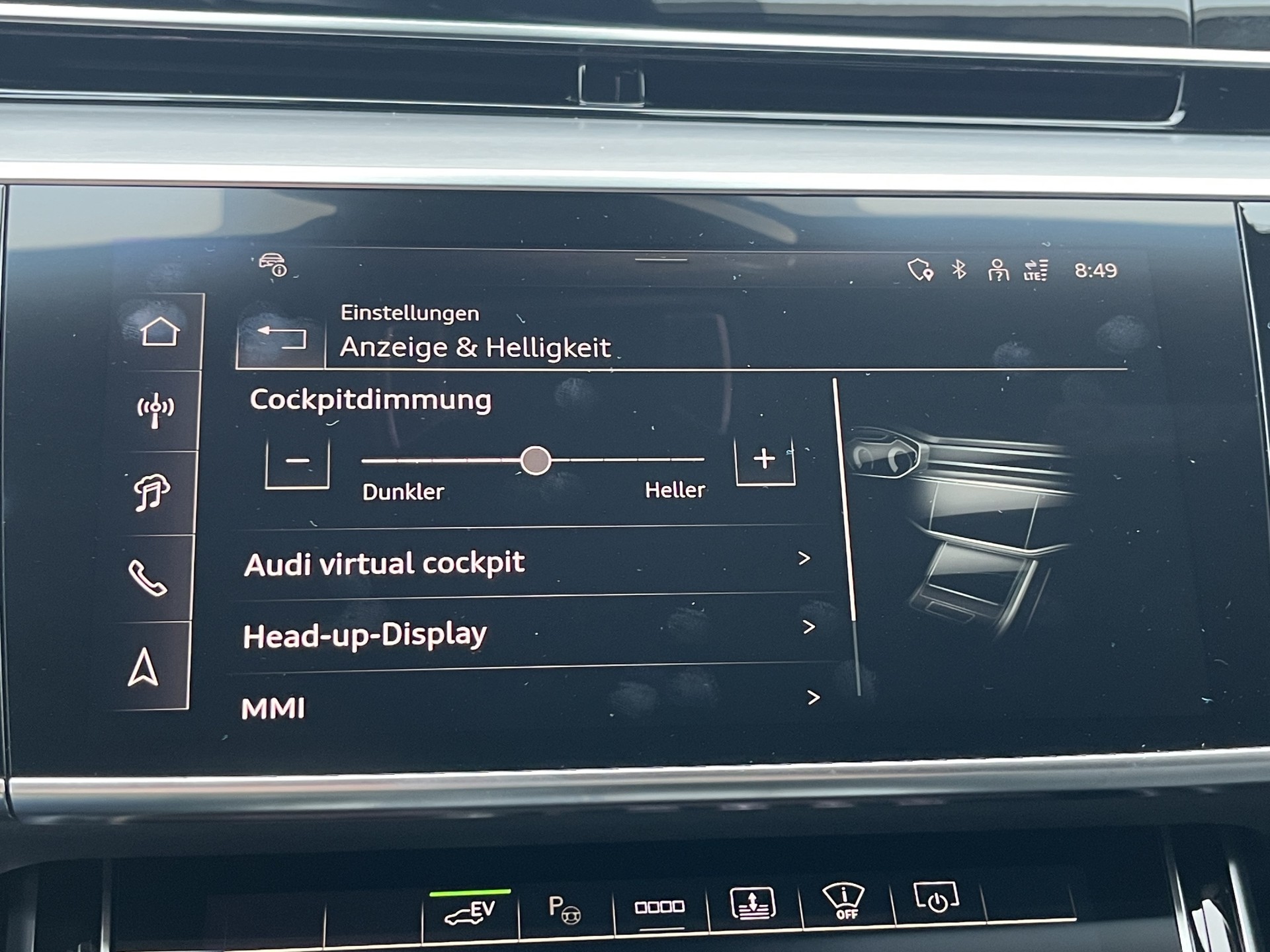 AUDI A8 60 TFSI e quattro tiptronic*S-Sportsitze PLUS, AHK, B&O Advanced, Allradlenkung, Optikpaket-schwarz, (5-Jahre Garantie)-image-29