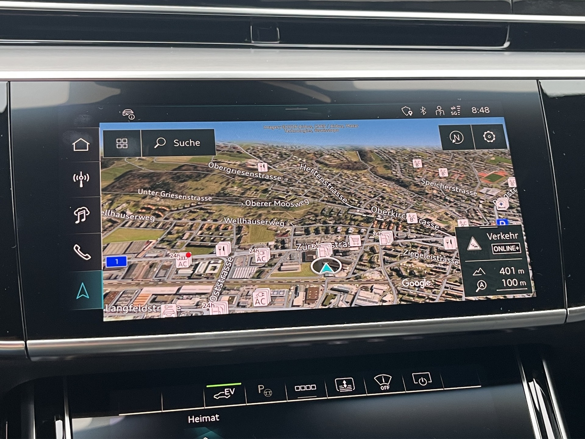 AUDI A8 60 TFSI e quattro tiptronic*S-Sportsitze PLUS, AHK, B&O Advanced, Allradlenkung, Optikpaket-schwarz, (5-Jahre Garantie)-image-25
