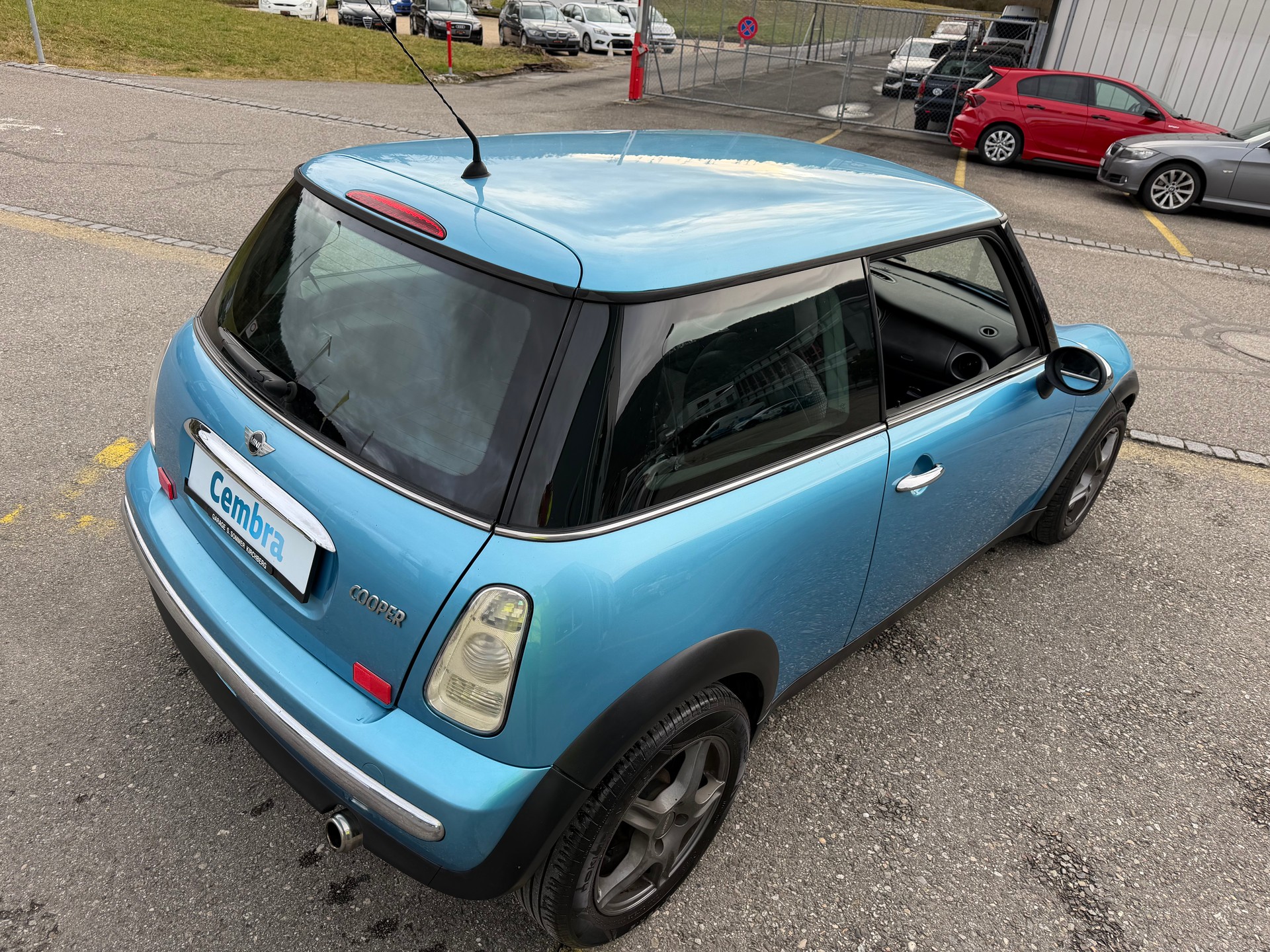 MINI COOPER 1.6 "LÄUFT GUT" LENKUNG NEU. MIT SERVICHEFT + 2 SCHLÜSSEL. ZUM AUFBEREITEN. PREIS NUR 1300.--image-9