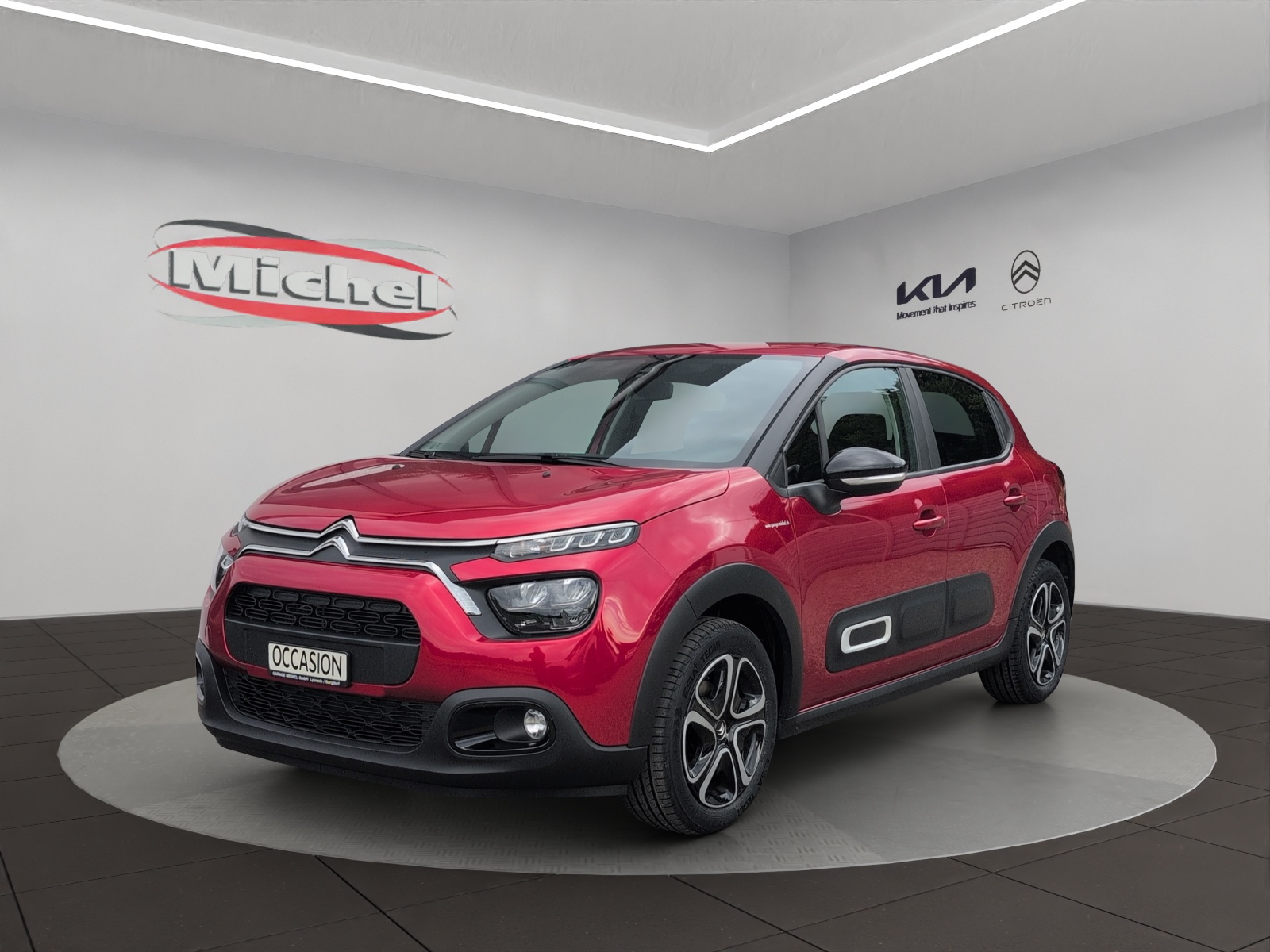 CITROEN C3 1.2i PureTech Swiss Edition EAT6 / Anhängerkupplung abnehmbar / Einparkhilfe hinten / Occasion Garantie Premium-image-0