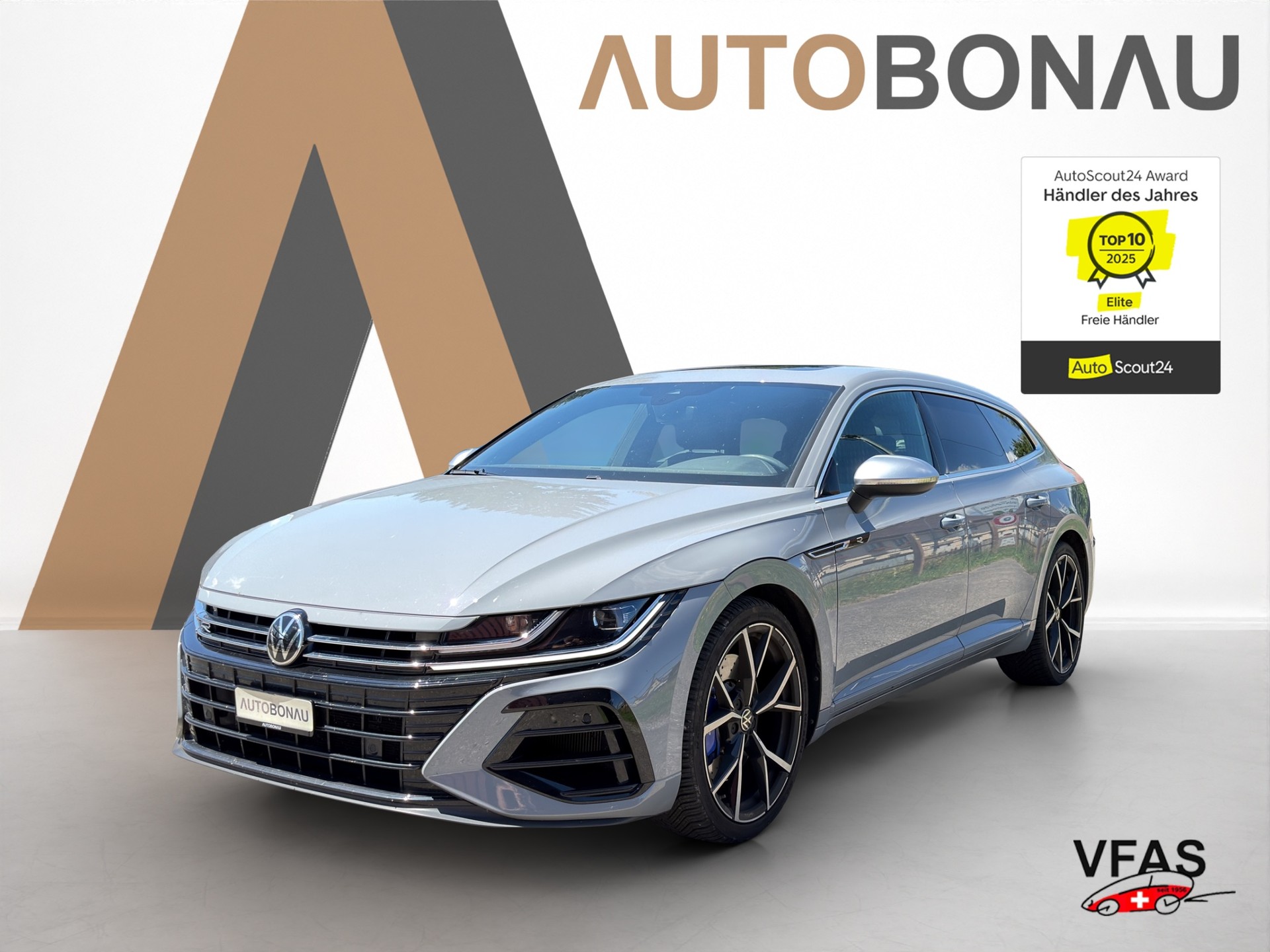 VW Arteon Shooting Brake 2.0 TSI R DSG 4m Schiebedach-image-0
