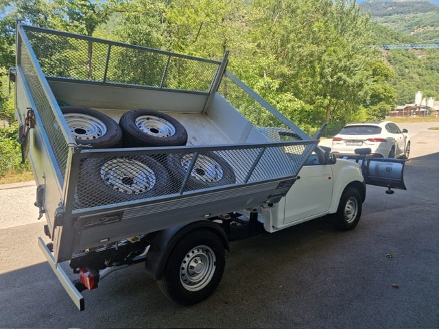 ISUZU D-MAX 1.9 Single Cab Satellite 4x4 - Ponte Ribaltabile 3 Lati in Alluminio - Cala Neve Snow Dogg - Gancio Traino KG. 3500-image-4