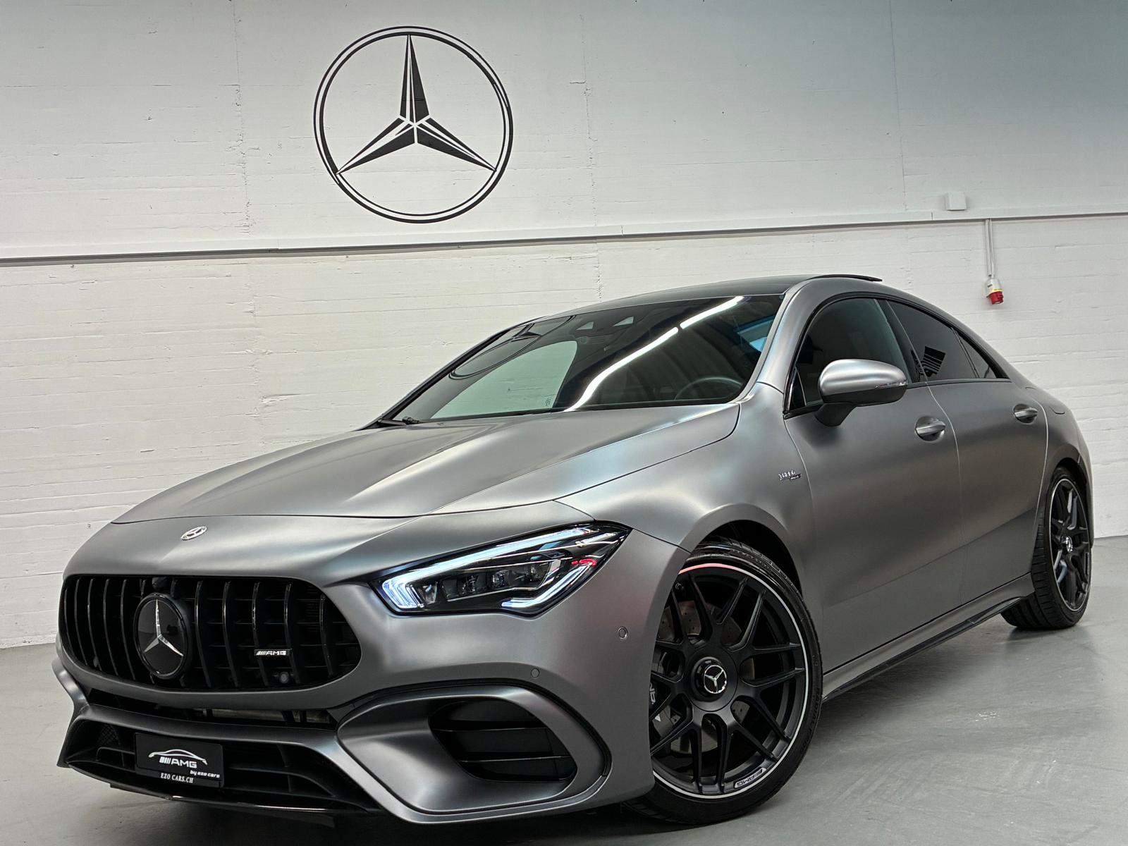 MERCEDES-BENZ CLA 45 AMG 4Matic+ 8G-DCT Mattgrey Black Performance Aktionsleasing ab 499.- mit 2 Jahre Garantie-showroom-element-2