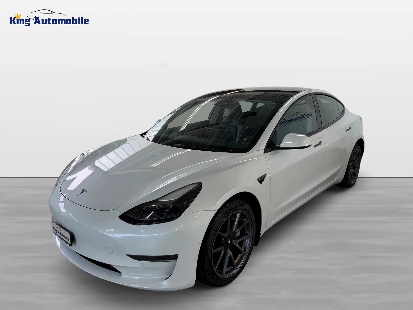 TESLA Model 3 Long Range Dual Motor AWD | Frisch MFK | FSD 3 | Wärmepumpe | inkl. Batteriezertifikat | Neue Bremsen v+h-image-1