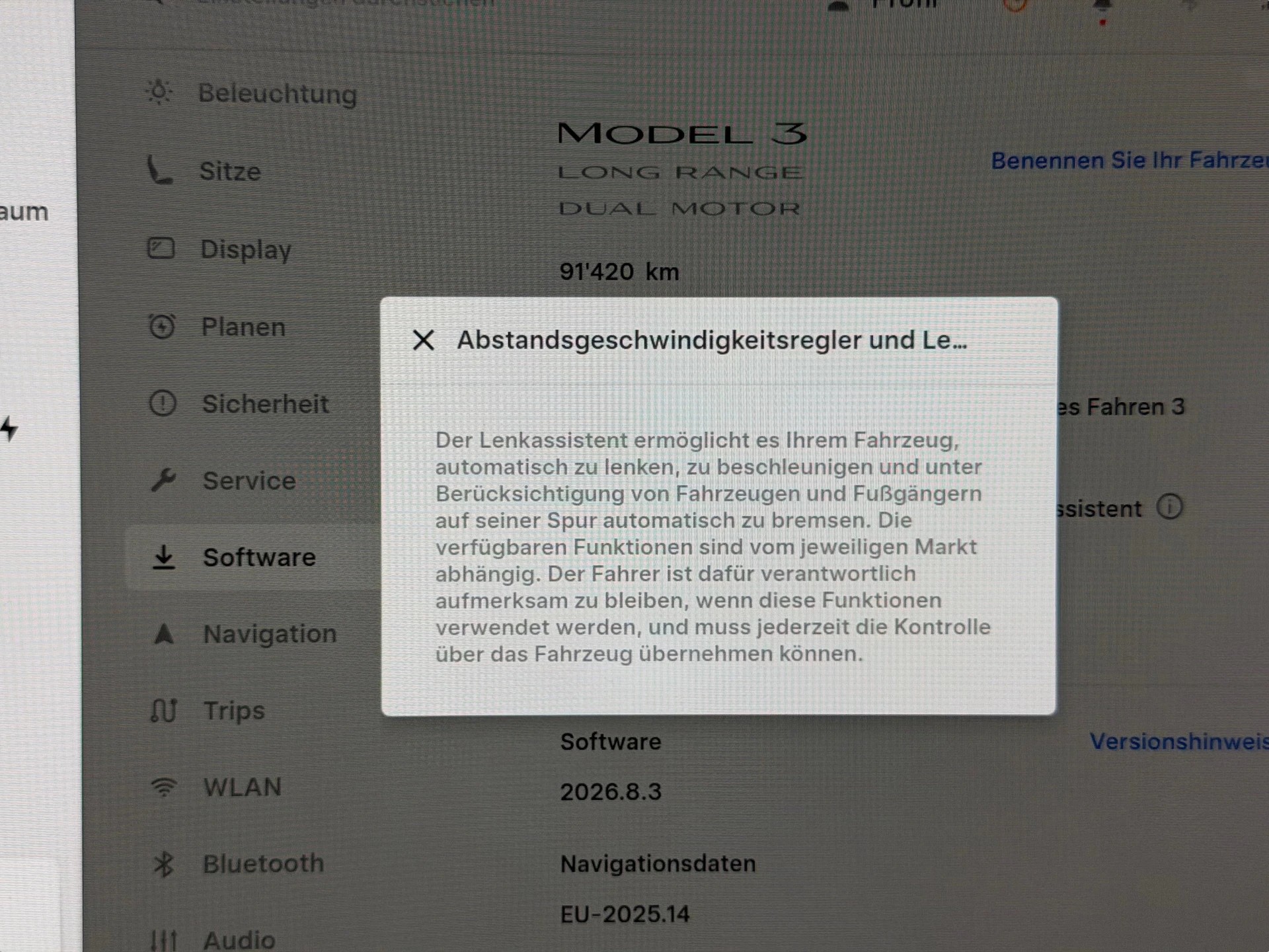 TESLA Model 3 Long Range Dual Motor AWD | Frisch MFK | FSD 3 | Wärmepumpe | inkl. Batteriezertifikat | Neue Bremsen v+h-image-22