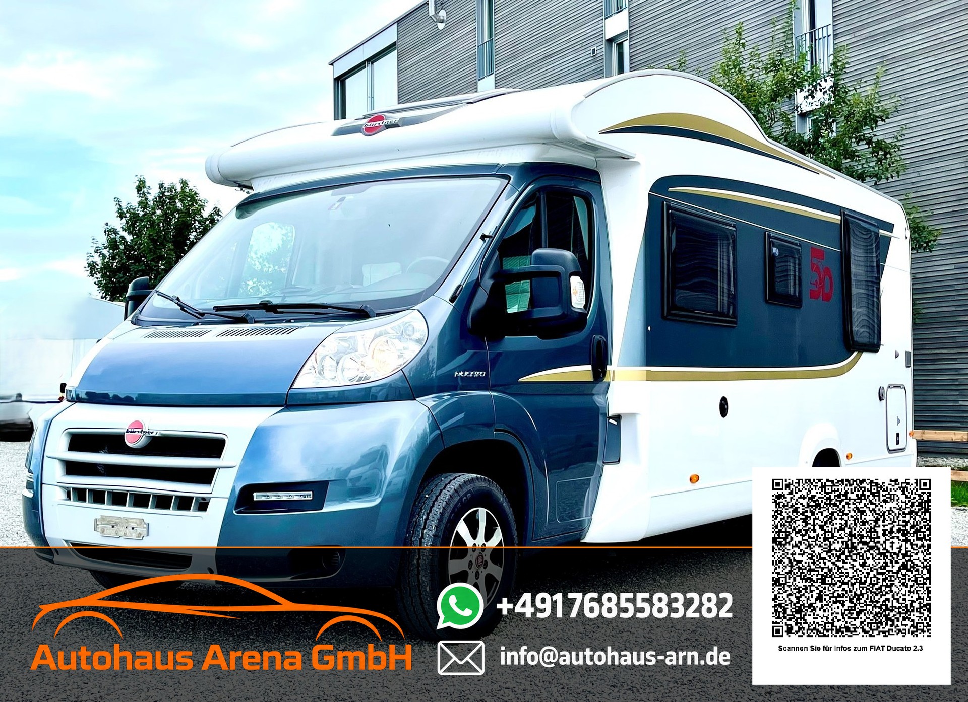 FIAT 2.3JTD 130PS BÜRSTNER