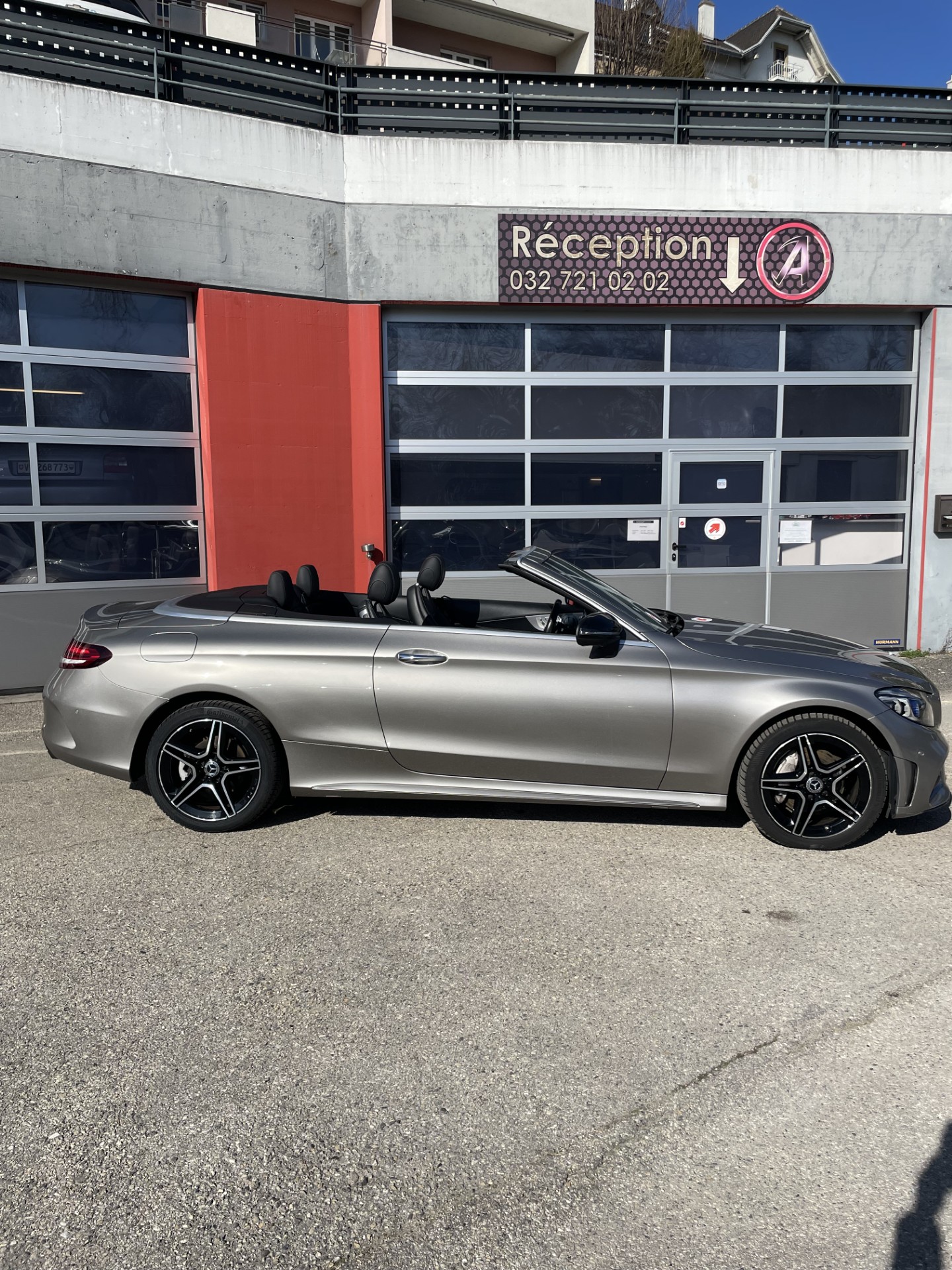 MERCEDES-BENZ C 200 AMG Line Cabriolet 9G-Tronic-image-1