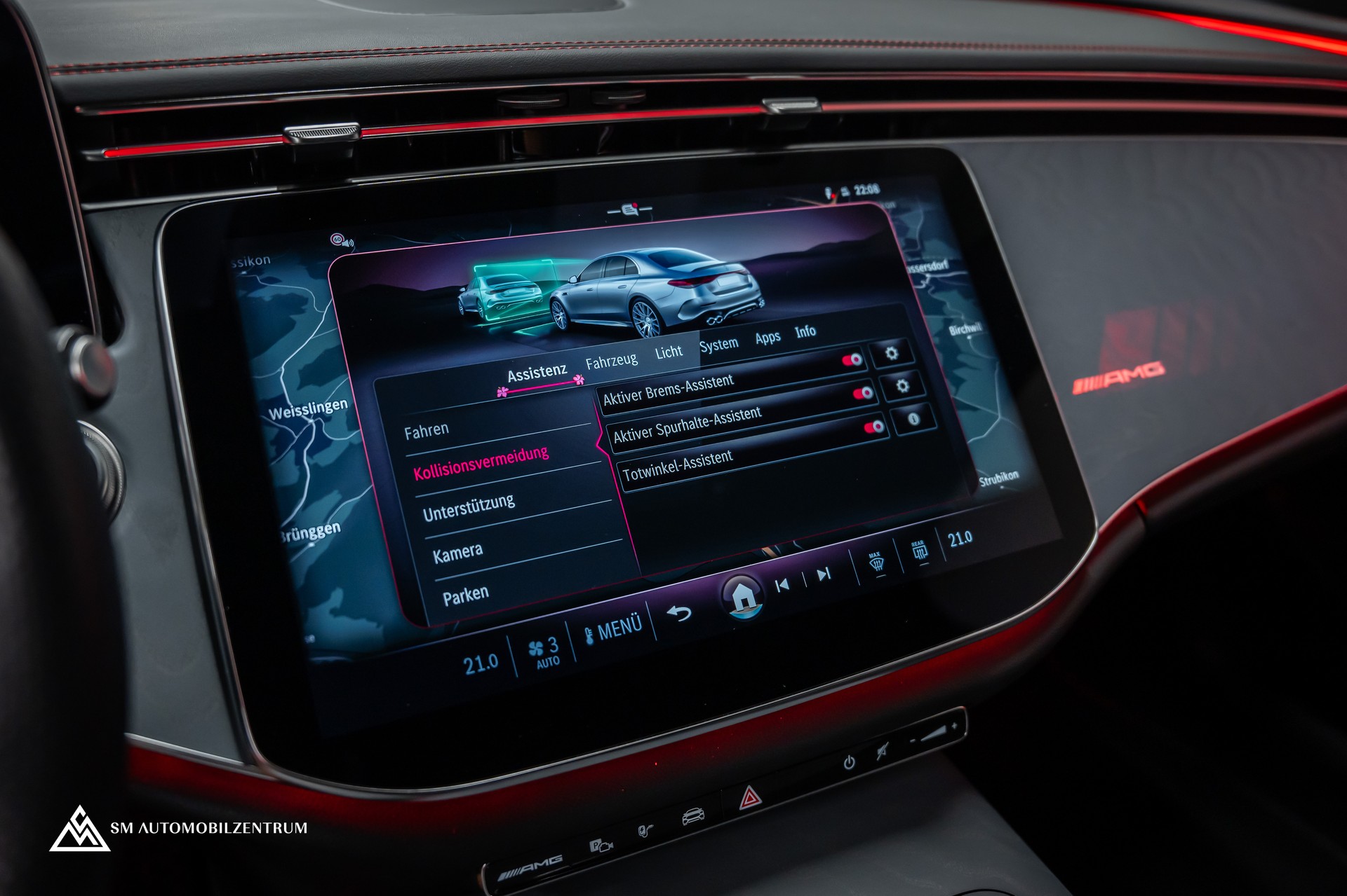 MERCEDES-BENZ E 53 Hybrid AMG 4matic+ 9G-Tronic / 360° / Burmester / Night Paket II / AHK-image-36