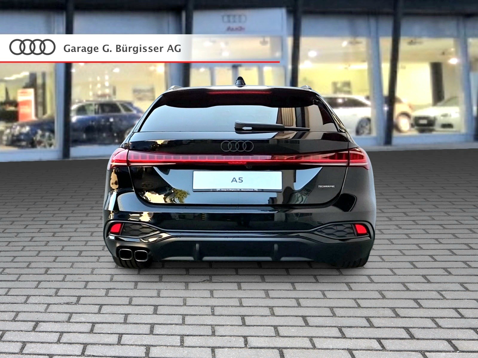 AUDI A5 Avant TDI quattro 150 kW Attraction S tronic Mythosschwarz Metallic-image-4