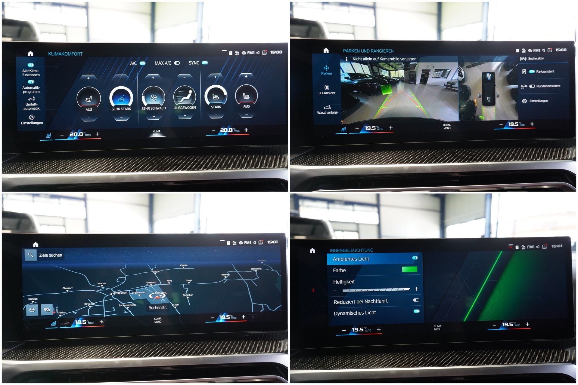 BMW M3 Touring xDrive Competition M // SONDERLACKIERUNG FROZEN DEEP GREEN // AKRAPOVIC SPORTAUSPUFF //-image-12