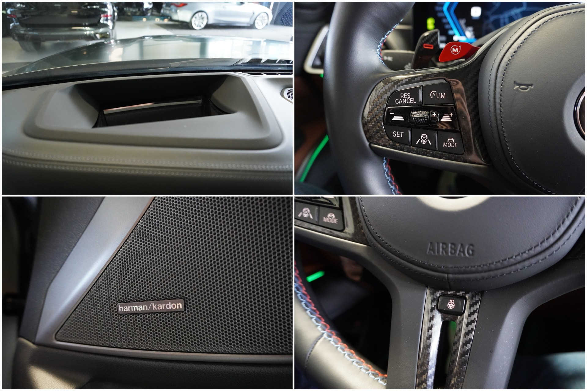 BMW M3 Touring xDrive Competition M // SONDERLACKIERUNG FROZEN DEEP GREEN // AKRAPOVIC SPORTAUSPUFF //-image-13