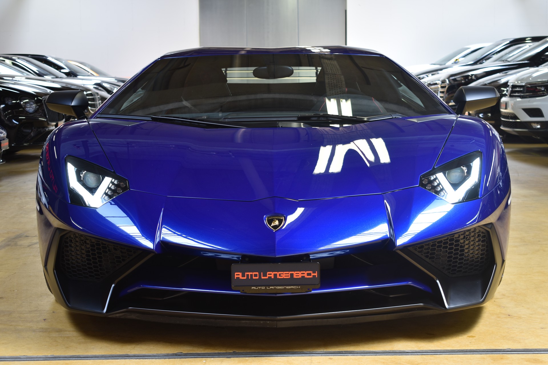 LAMBORGHINI Aventador LP750-4 SuperVeloce Coupé E-Gear "Blue-Sideris"-image-7