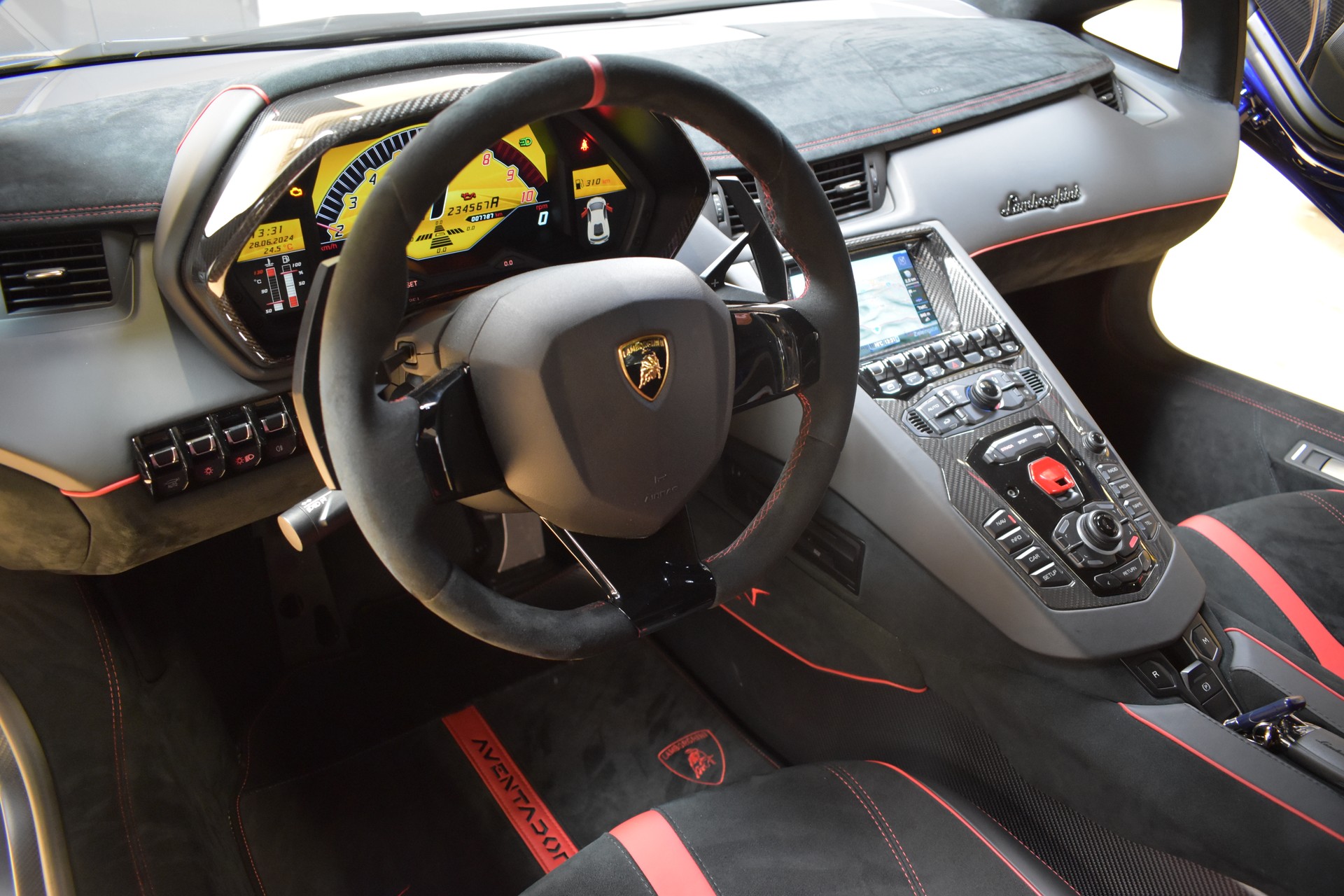 LAMBORGHINI Aventador LP750-4 SuperVeloce Coupé E-Gear "Blue-Sideris"-image-22