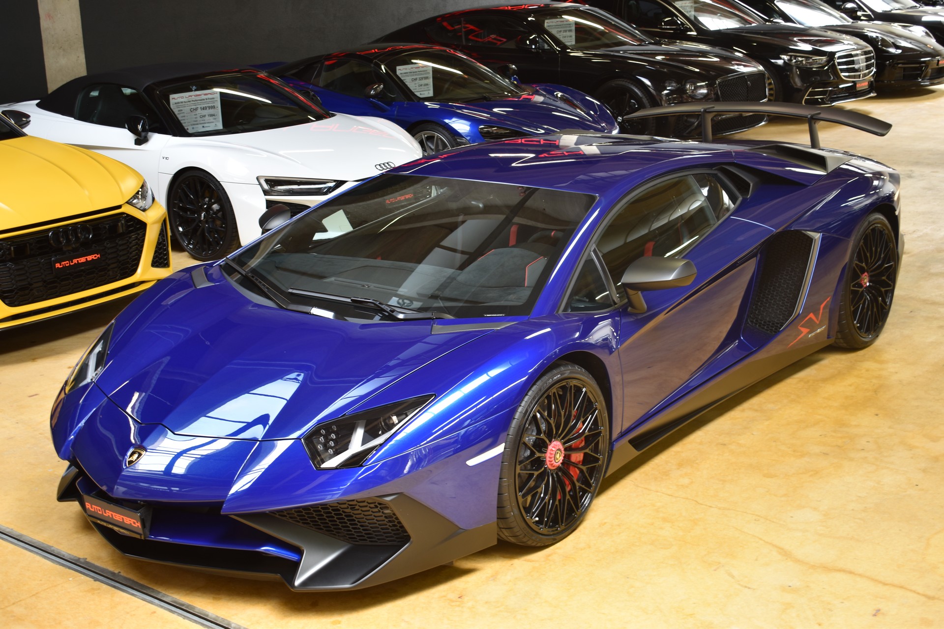 LAMBORGHINI Aventador LP750-4 SuperVeloce Coupé E-Gear "Blue-Sideris"-image-2