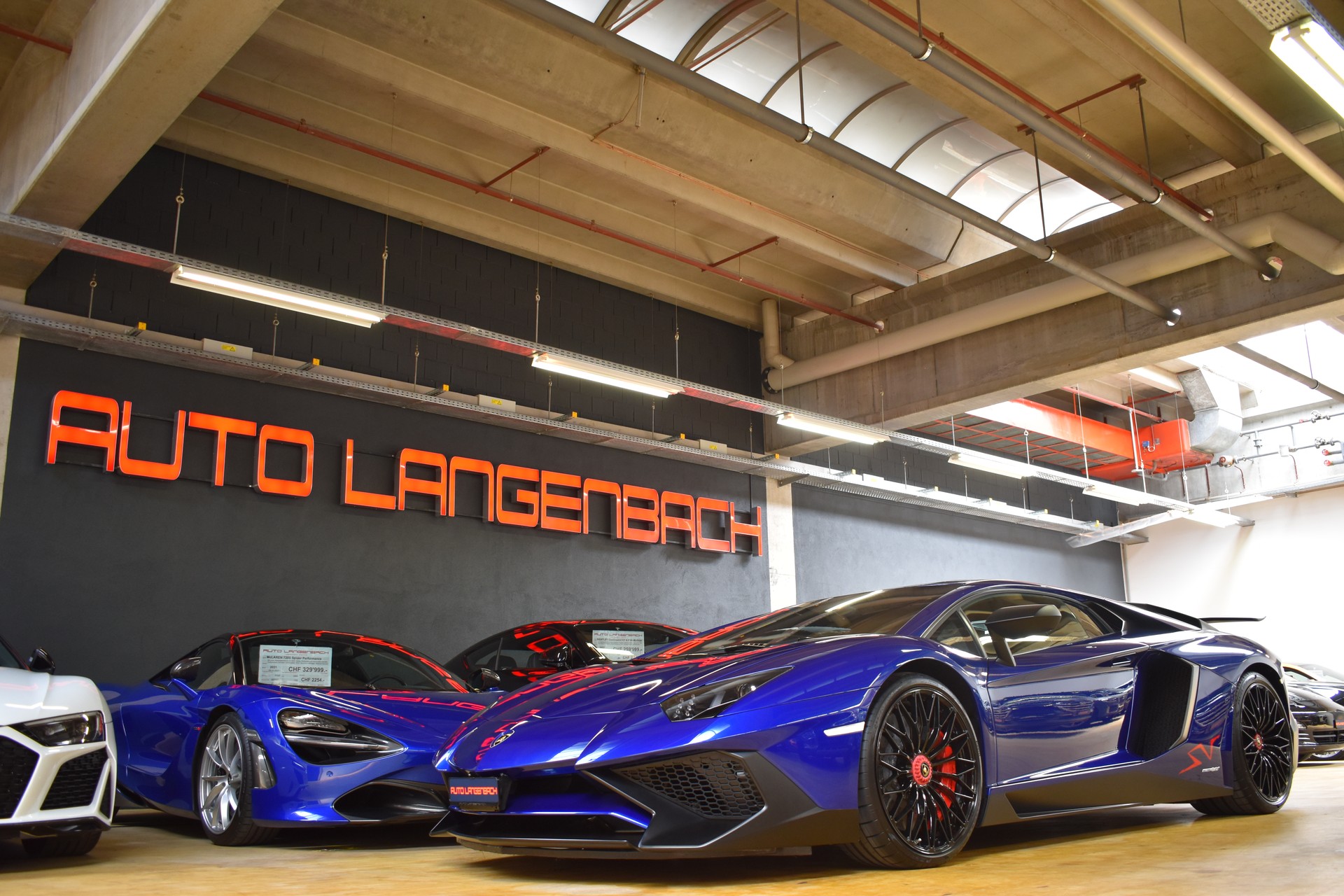 LAMBORGHINI Aventador LP750-4 SuperVeloce Coupé E-Gear "Blue-Sideris"-image-16