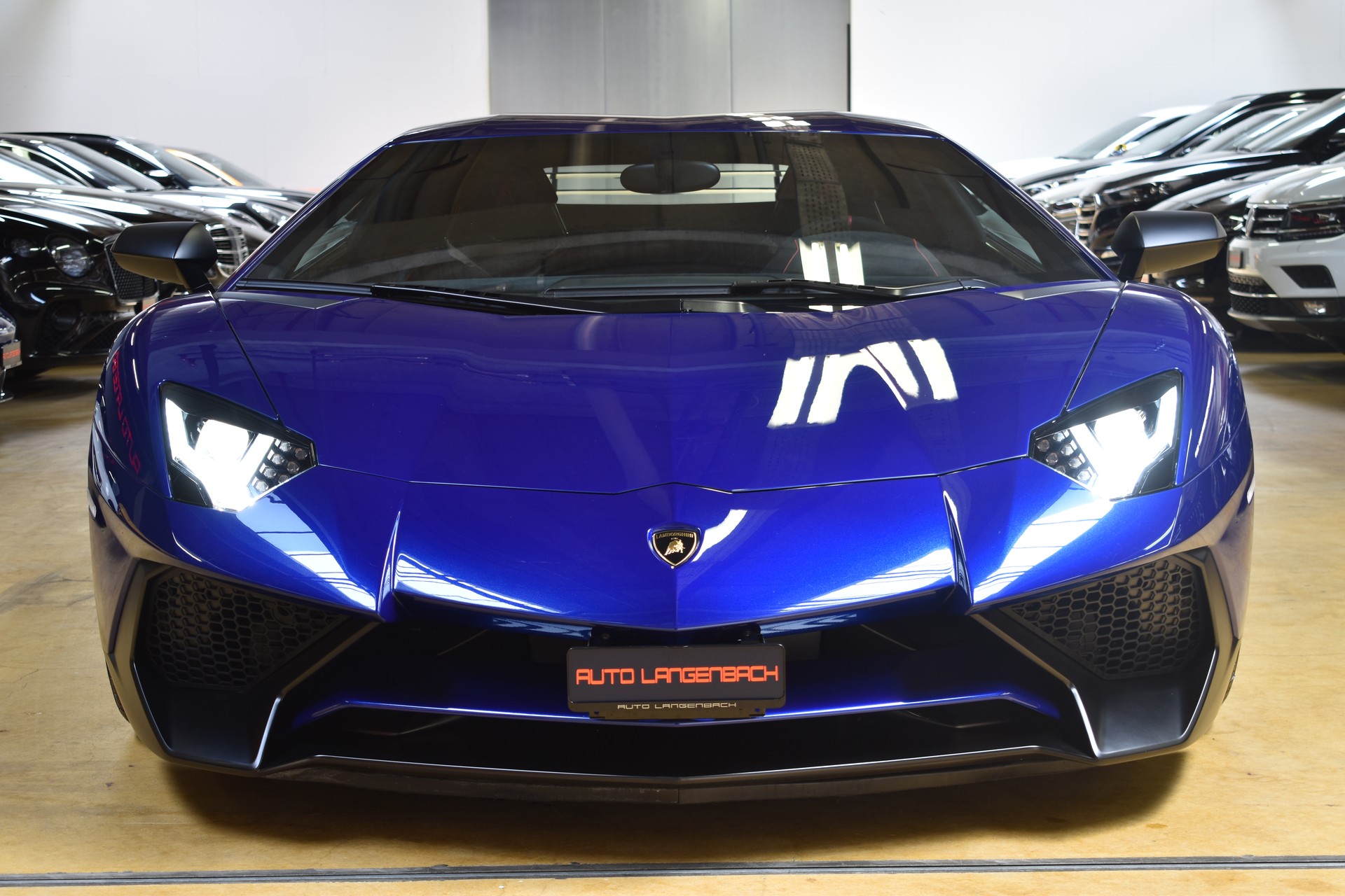 LAMBORGHINI Aventador LP750-4 SuperVeloce Coupé E-Gear "Blue-Sideris"-image-8