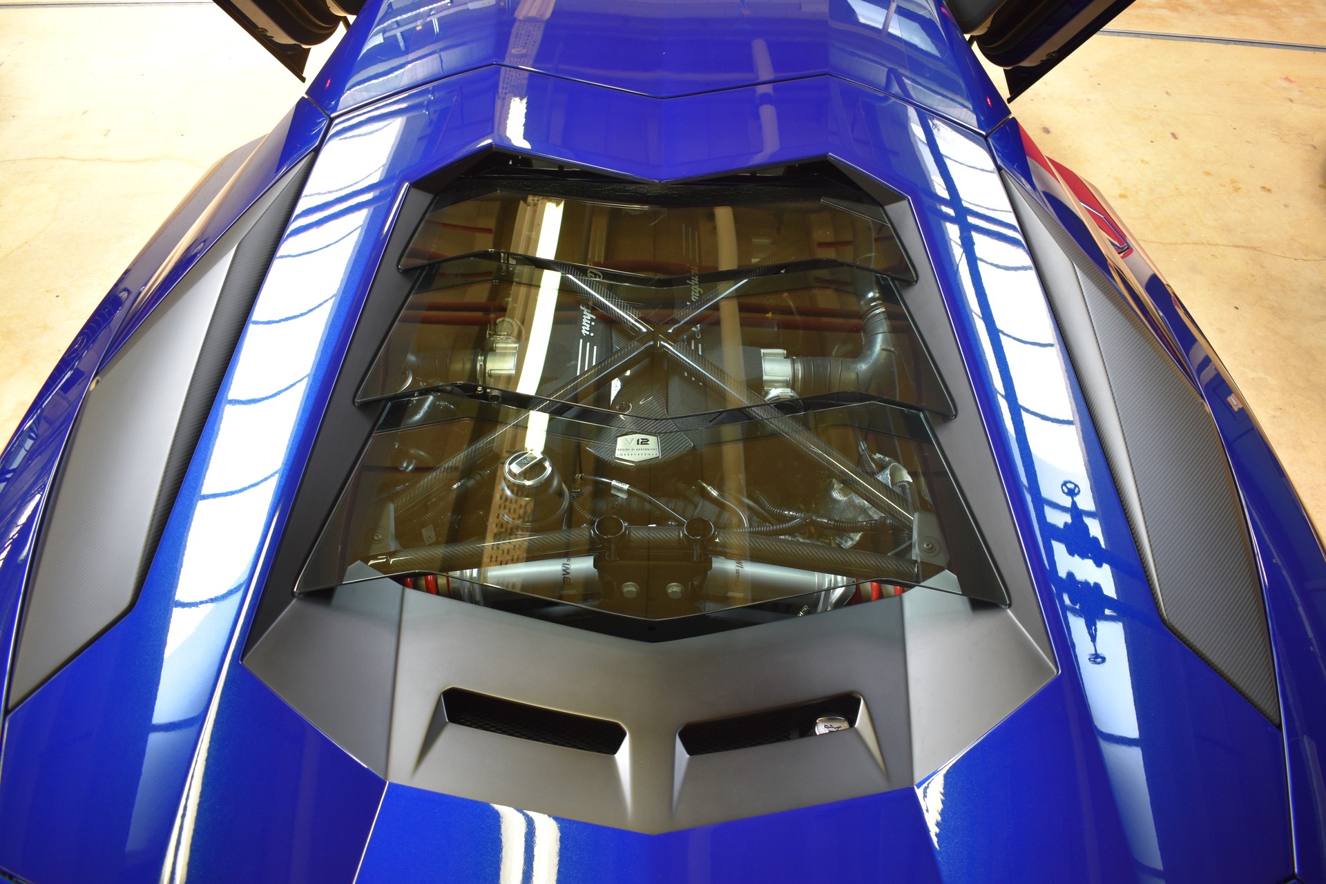 LAMBORGHINI Aventador LP750-4 SuperVeloce Coupé E-Gear "Blue-Sideris"-image-30