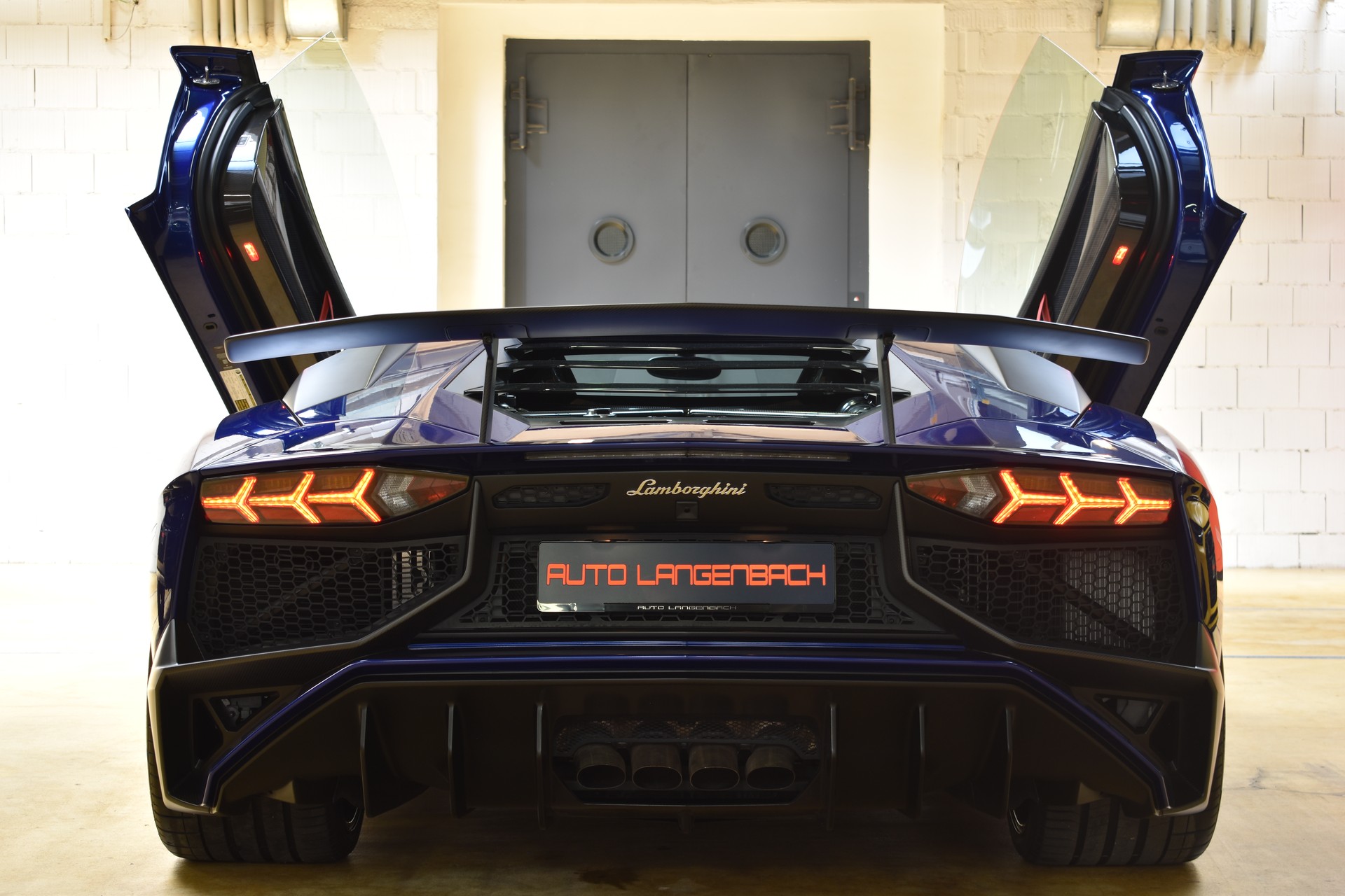 LAMBORGHINI Aventador LP750-4 SuperVeloce Coupé E-Gear "Blue-Sideris"-image-11