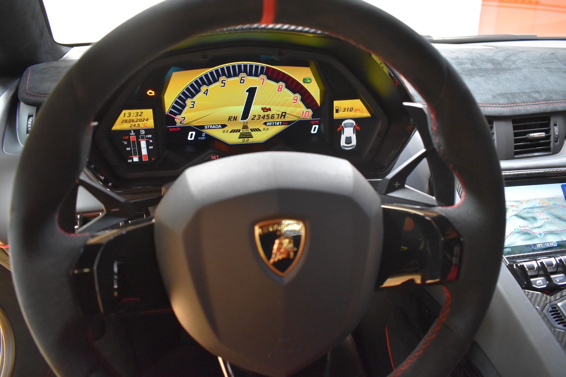 LAMBORGHINI Aventador LP750-4 SuperVeloce Coupé E-Gear "Blue-Sideris"-image-24