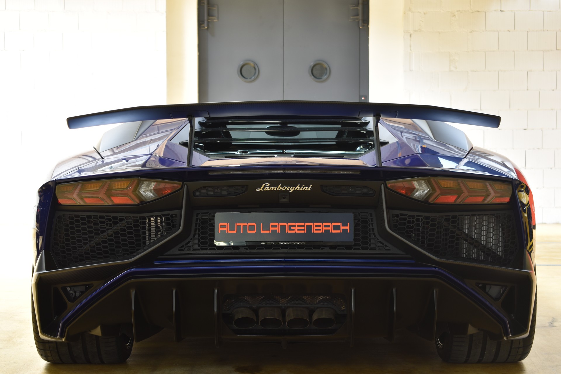 LAMBORGHINI Aventador LP750-4 SuperVeloce Coupé E-Gear "Blue-Sideris"-image-13