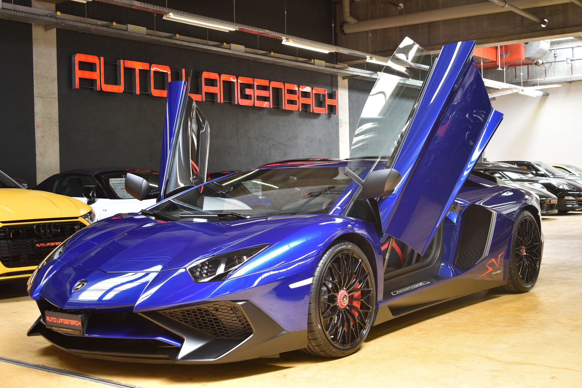 LAMBORGHINI Aventador LP750-4 SuperVeloce Coupé E-Gear "Blue-Sideris"-image-1