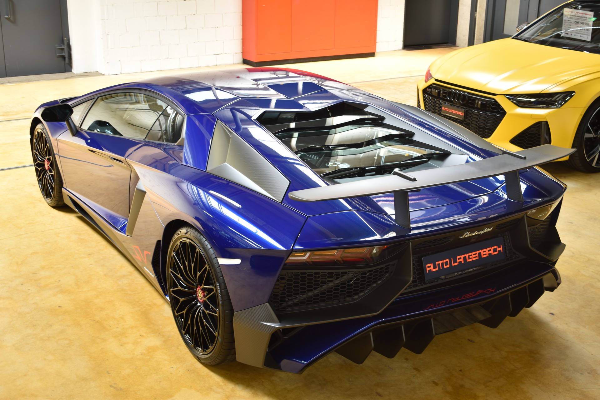 LAMBORGHINI Aventador LP750-4 SuperVeloce Coupé E-Gear "Blue-Sideris"-image-5