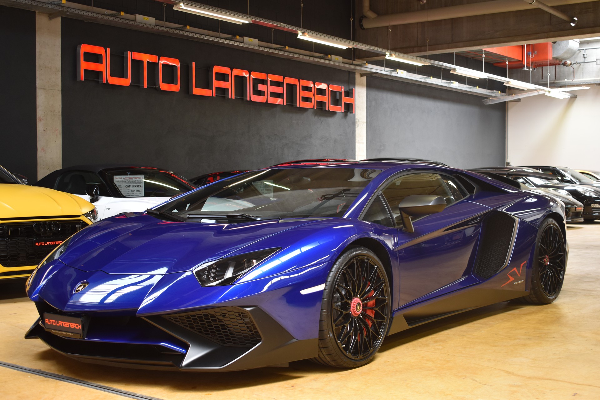 LAMBORGHINI Aventador LP750-4 SuperVeloce Coupé E-Gear "Blue-Sideris"-image-0