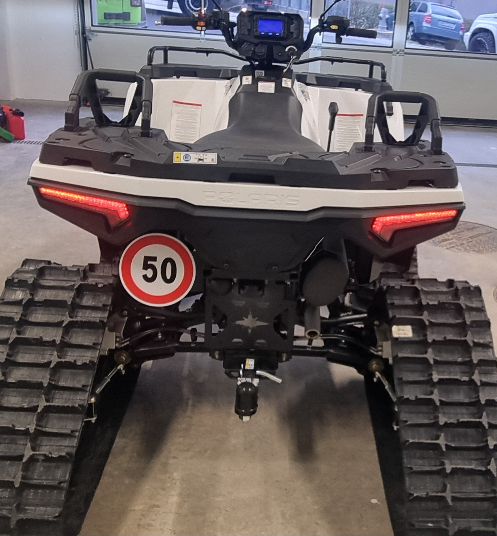 POLARIS Ab MFK mit Raupenkit und Räder L7e Kleinmotorfahrzeug-image-11