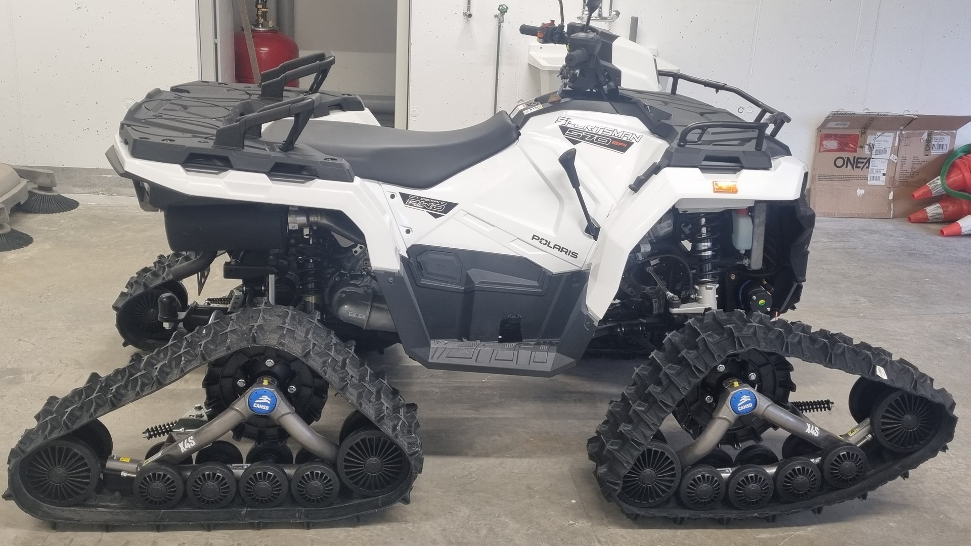 POLARIS Ab MFK mit Raupenkit und Räder L7e Kleinmotorfahrzeug-image-14