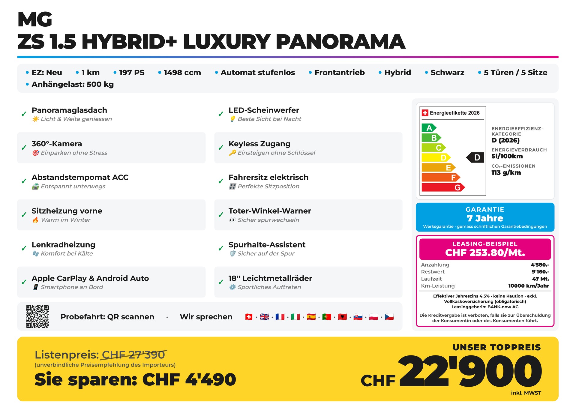 MG ZS 1.5 Hybrid+ Luxury Panorama-showroom-element-1