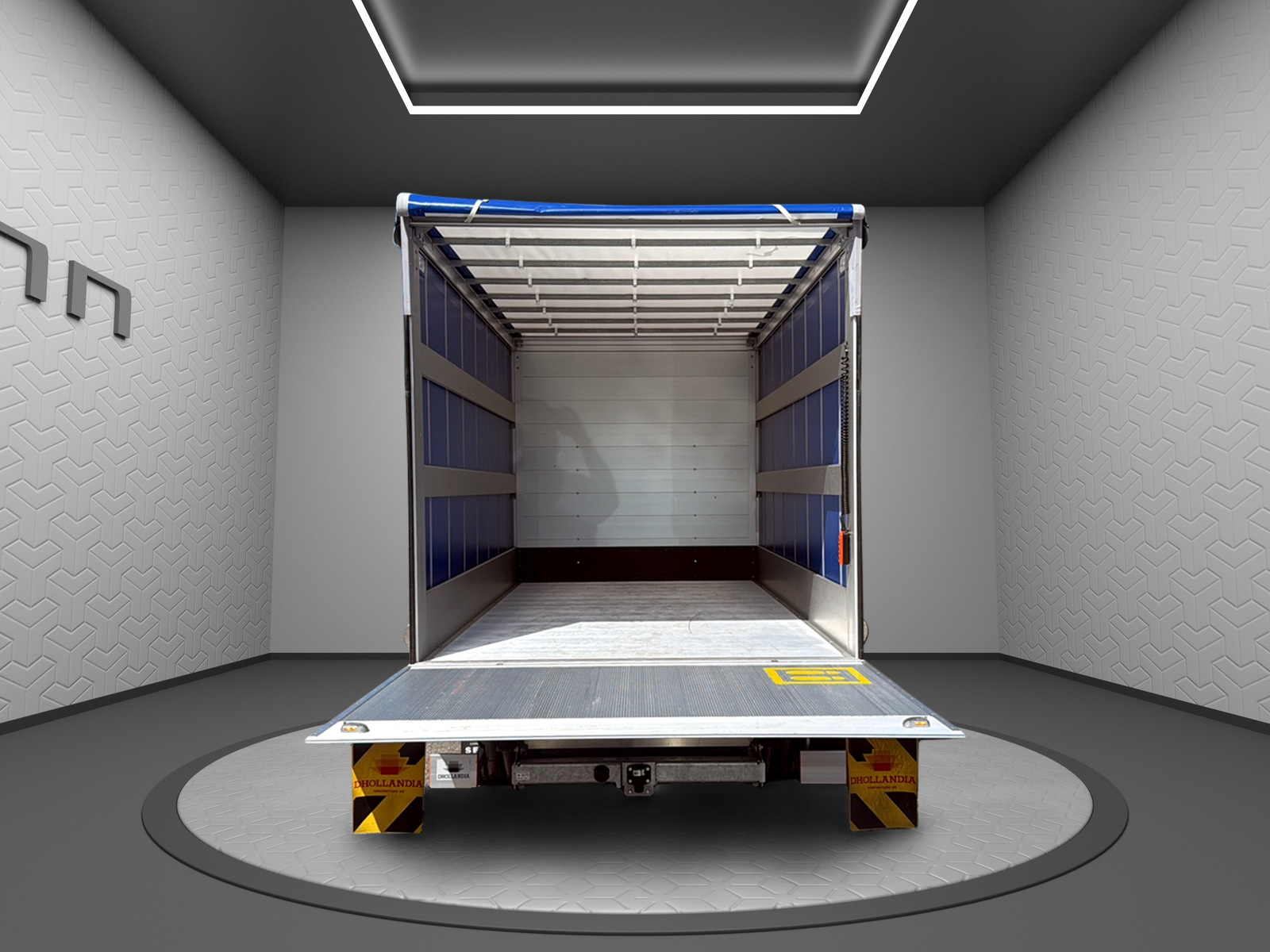 VW VW Crafter pont bâché et ridelle élévatrice-image-13