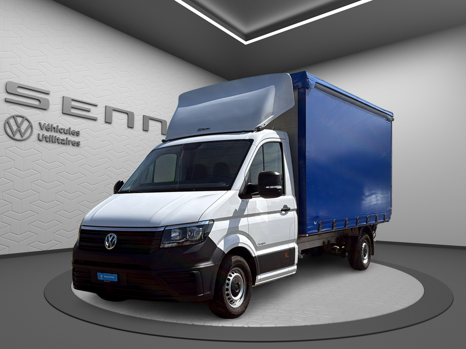 VW VW Crafter pont bâché et ridelle élévatrice