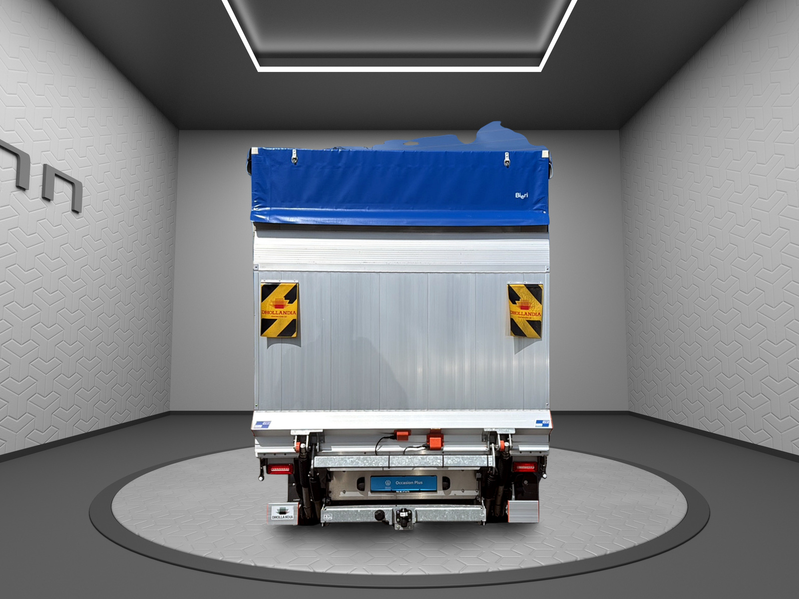 VW VW Crafter pont bâché et ridelle élévatrice-image-4