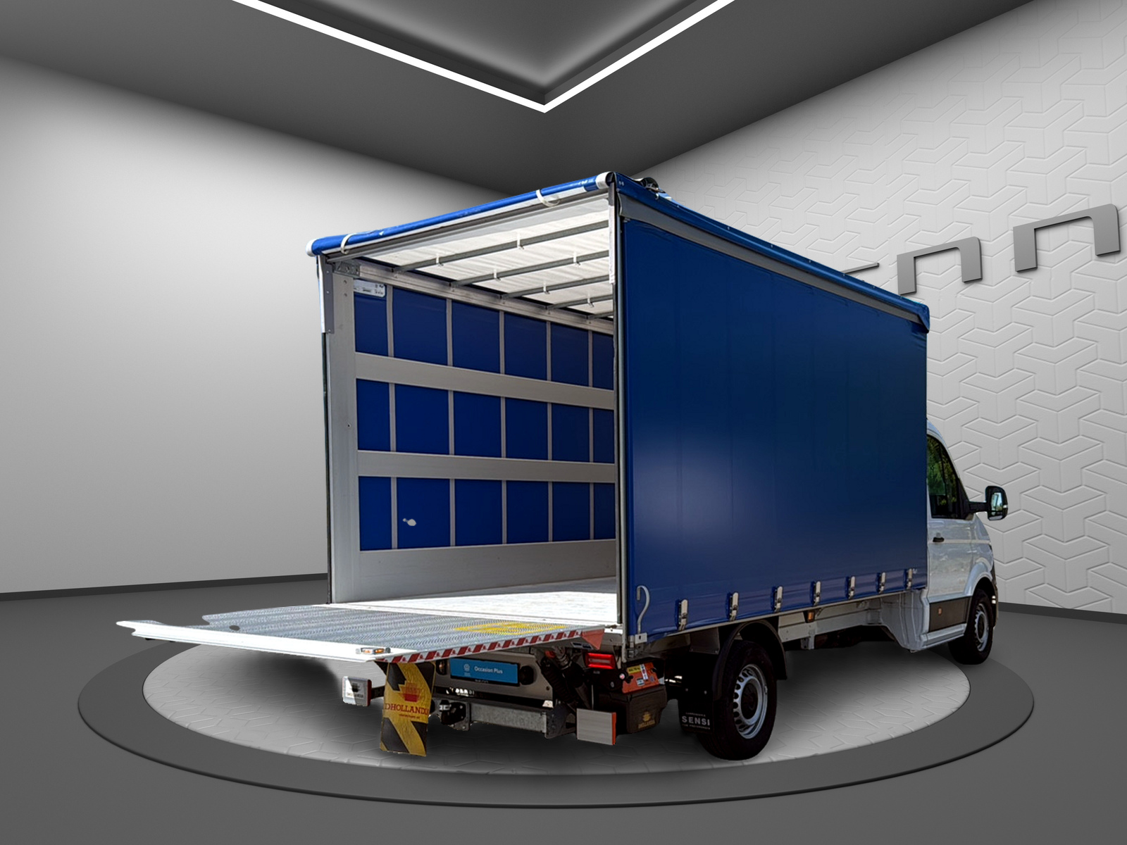 VW VW Crafter pont bâché et ridelle élévatrice-showroom-element-2