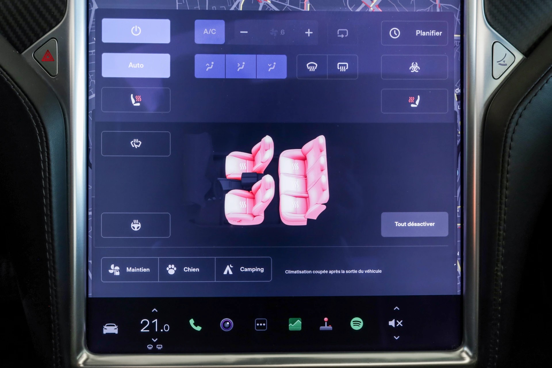 TESLA Model S 100 D Autopilot / Toit panoramique / Jantes 21 pouces-image-14