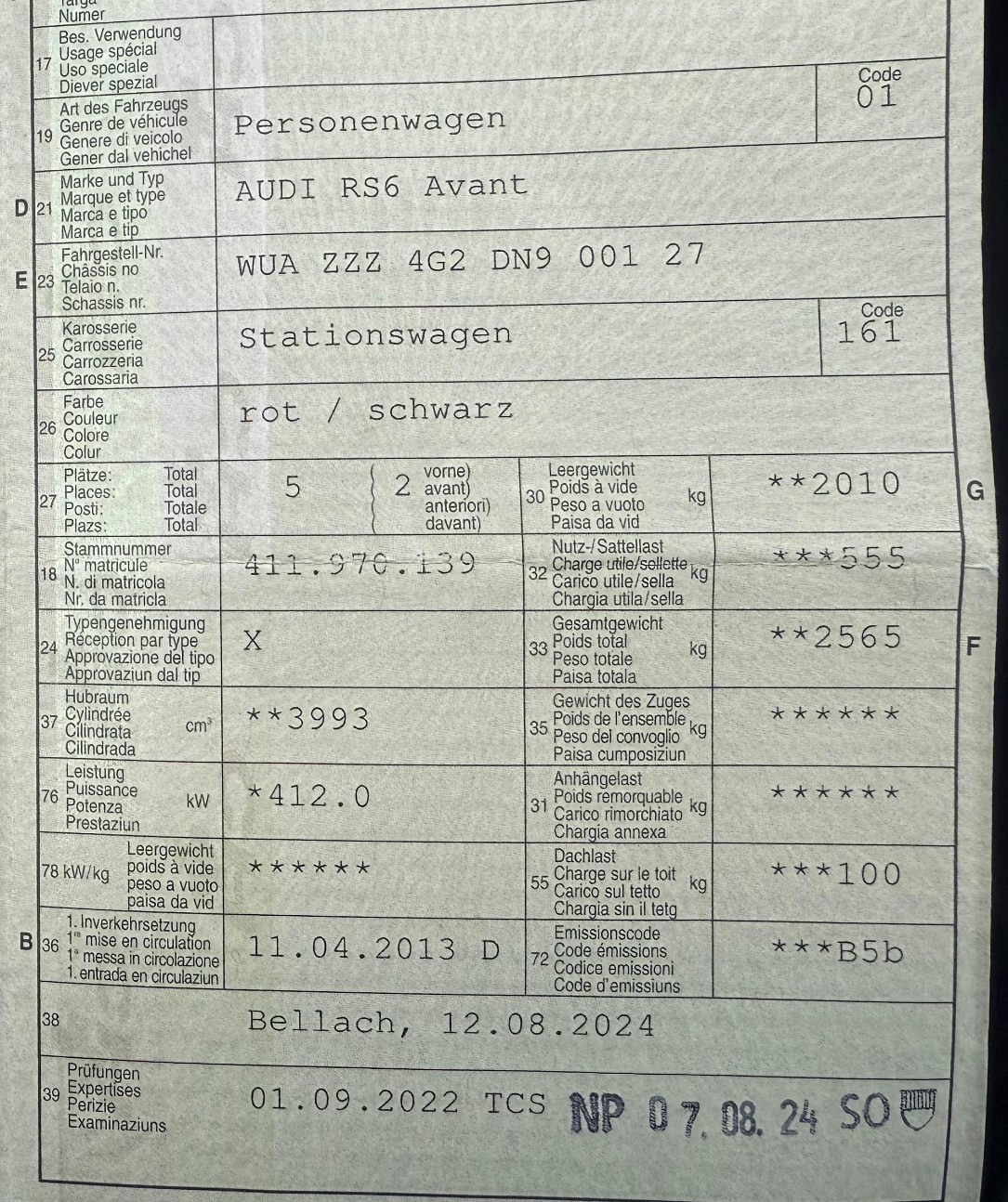 AUDI RS6 Avant 4.0 TFSI V8 quattro Tiptronic-image-5