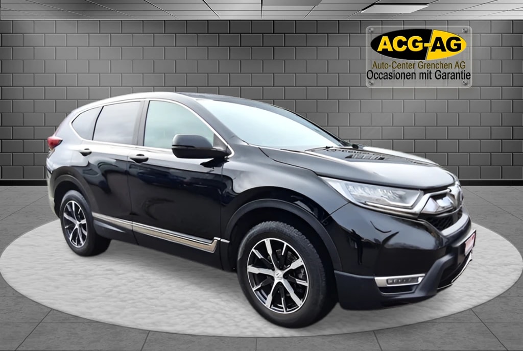 HONDA CR-V 2.0i MMD Hybrid Sport Line 4WD Automatic ** Voll-Leder ** Gr-Navi ** RF-Kamera ** Frisch Ab MFK & Service **-image-0
