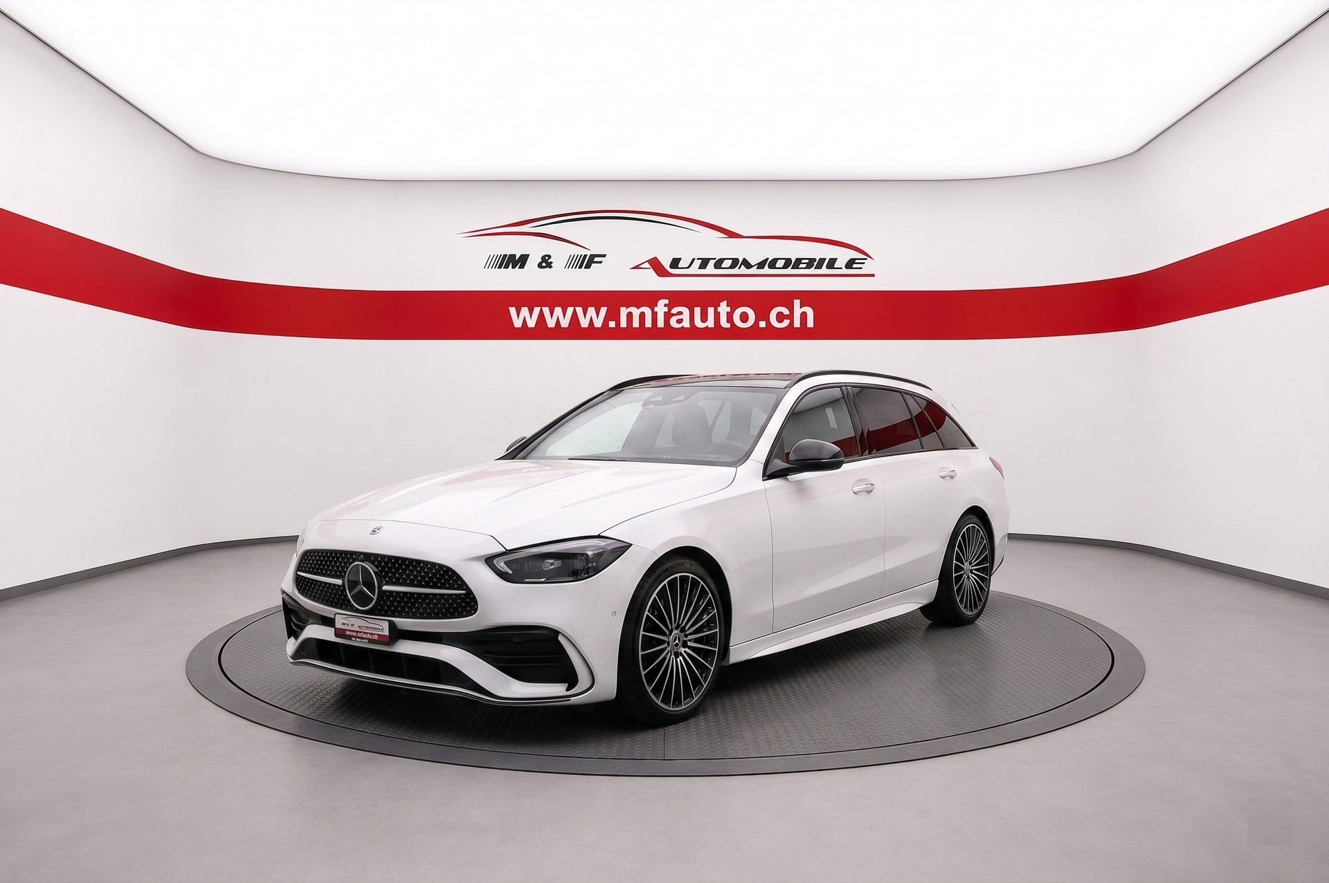 MERCEDES-BENZ C 220 d Swiss Star AMG Line 4matic Kombi * CH FAHRZEUG *-image-0