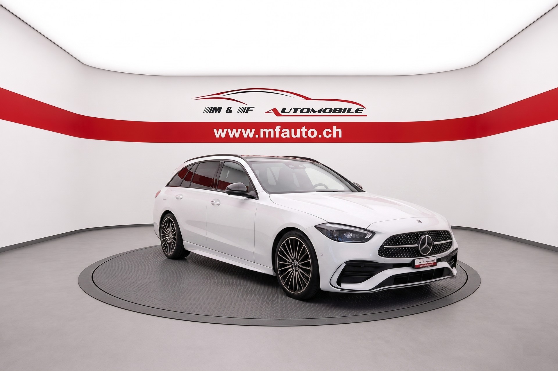 MERCEDES-BENZ C 220 d Swiss Star AMG Line 4matic Kombi * CH FAHRZEUG *-image-1