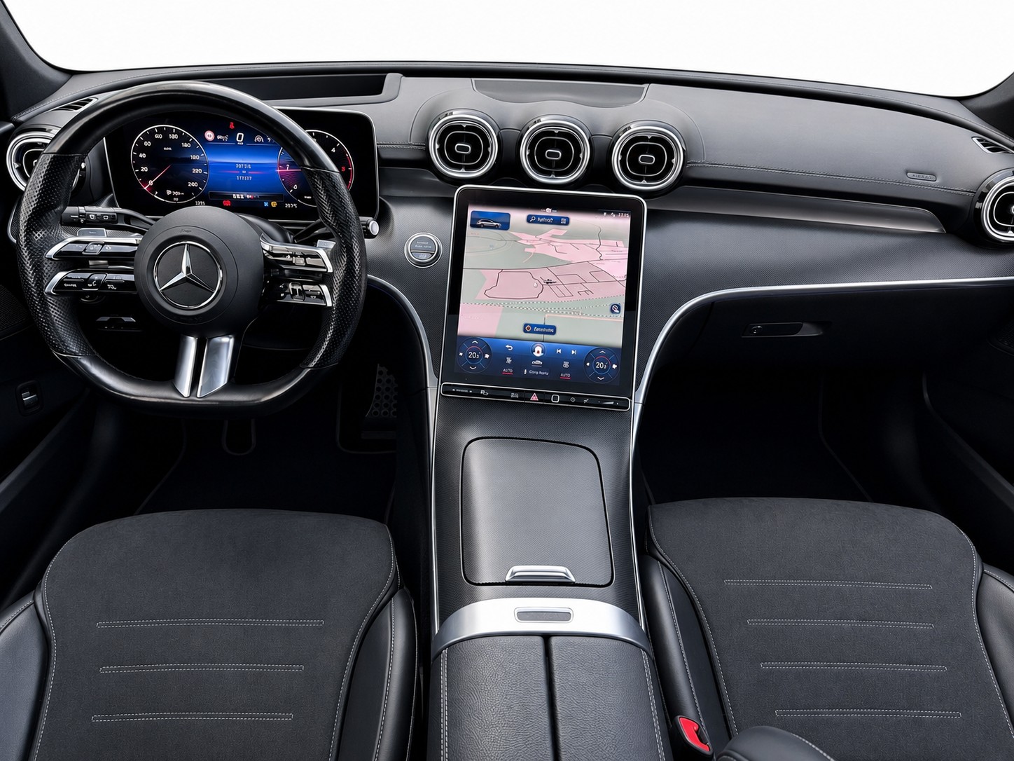 MERCEDES-BENZ C 220 d Swiss Star AMG Line 4matic Kombi * CH FAHRZEUG *-image-17
