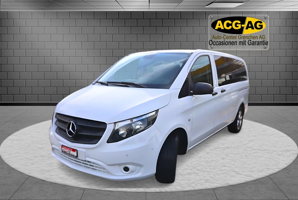 MERCEDES-BENZ Vito 119 CDI Lang Select Tourer 9G-Tronic ** Gr-Navi ** RF-Kamera ** Anh-Kupplung ** 5-Plätzer ** Mit Alu-Laderampe ** Ab MFK **-image-2