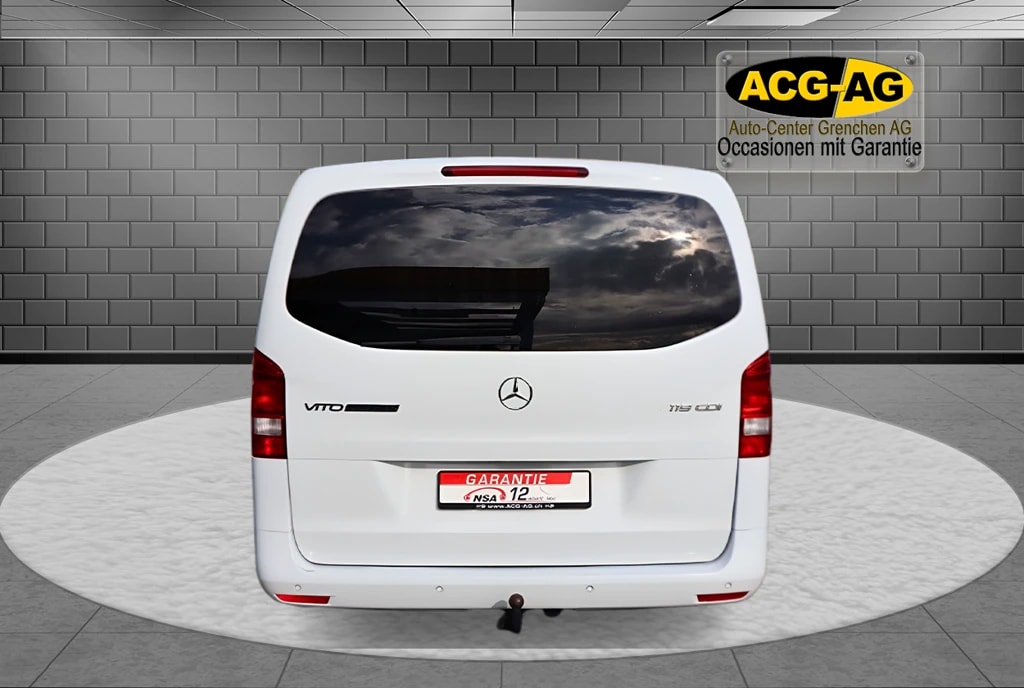 MERCEDES-BENZ Vito 119 CDI Lang Select Tourer 9G-Tronic ** Gr-Navi ** RF-Kamera ** Anh-Kupplung ** 5-Plätzer ** Mit Alu-Laderampe ** Ab MFK **-image-5