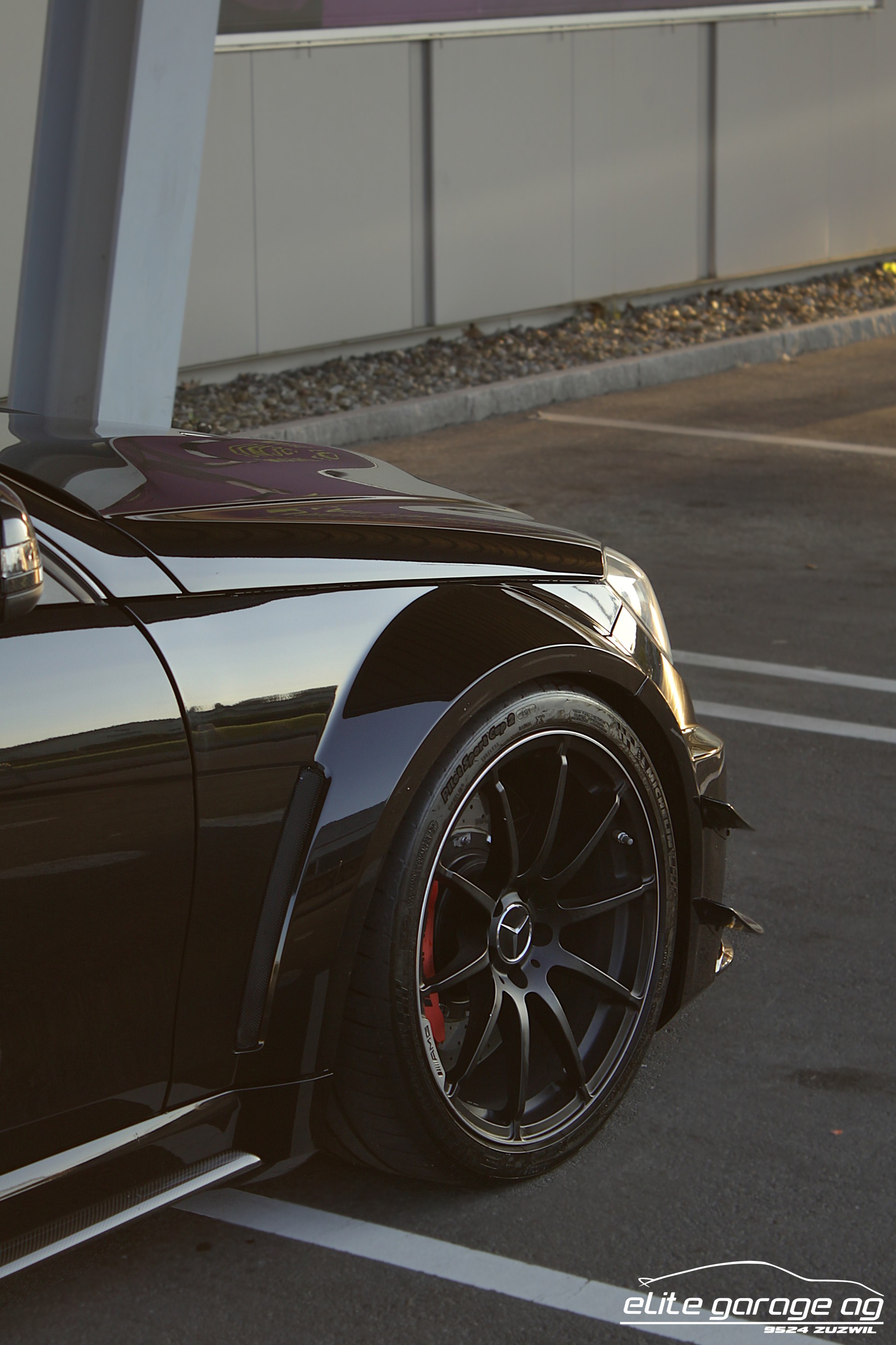 MERCEDES-BENZ C 63 Coupé AMG Black Series ALL BLACK-image-10