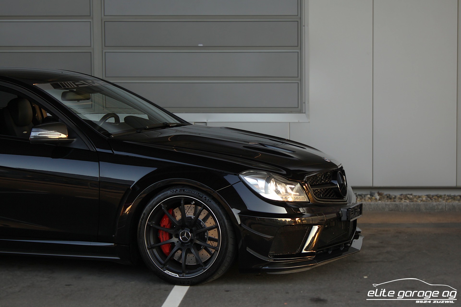 MERCEDES-BENZ C 63 Coupé AMG Black Series ALL BLACK-image-8