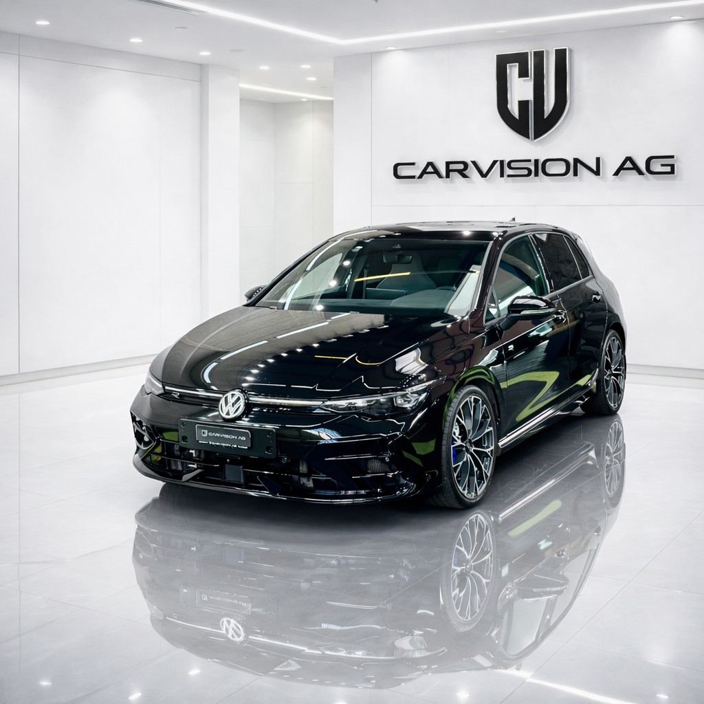 VW Golf 2.0 TSI R Black Edition DSG 4 Motion * AKRAPOVIC * 5 Jahre Garantie * Facelift *-image-1